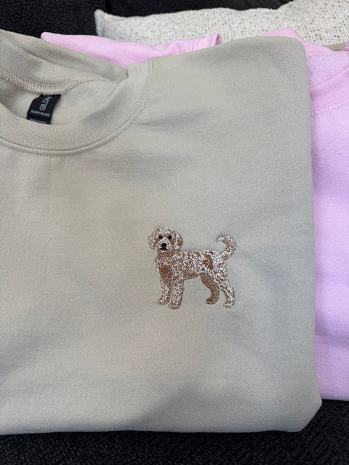 Dog dad doodle sweatshirt