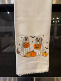 Halloween Dog Tea Towel