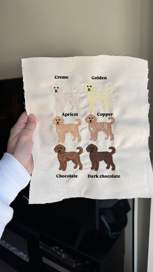 Doodle kitchen towel