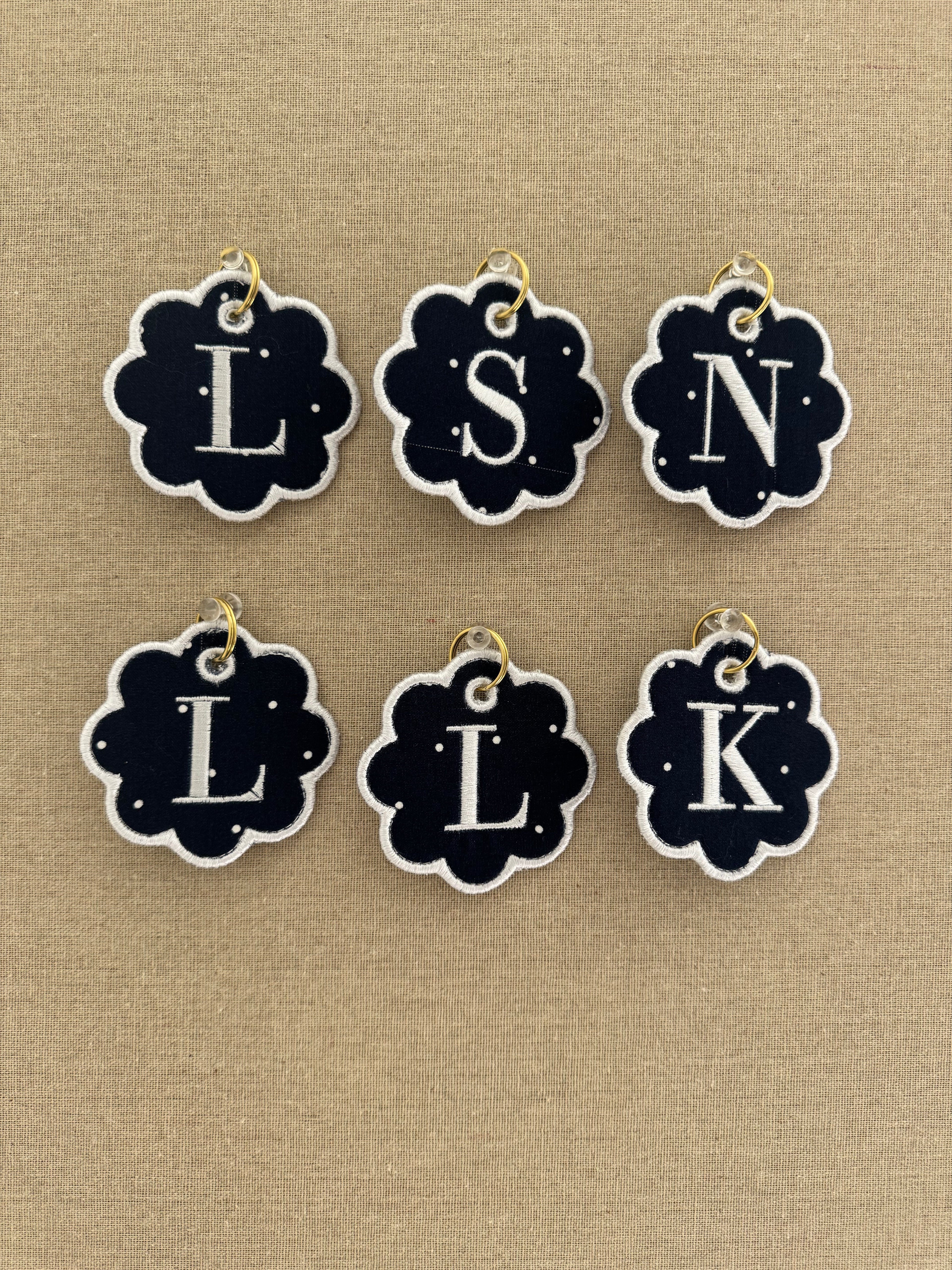 Polka Dot Bag Tag