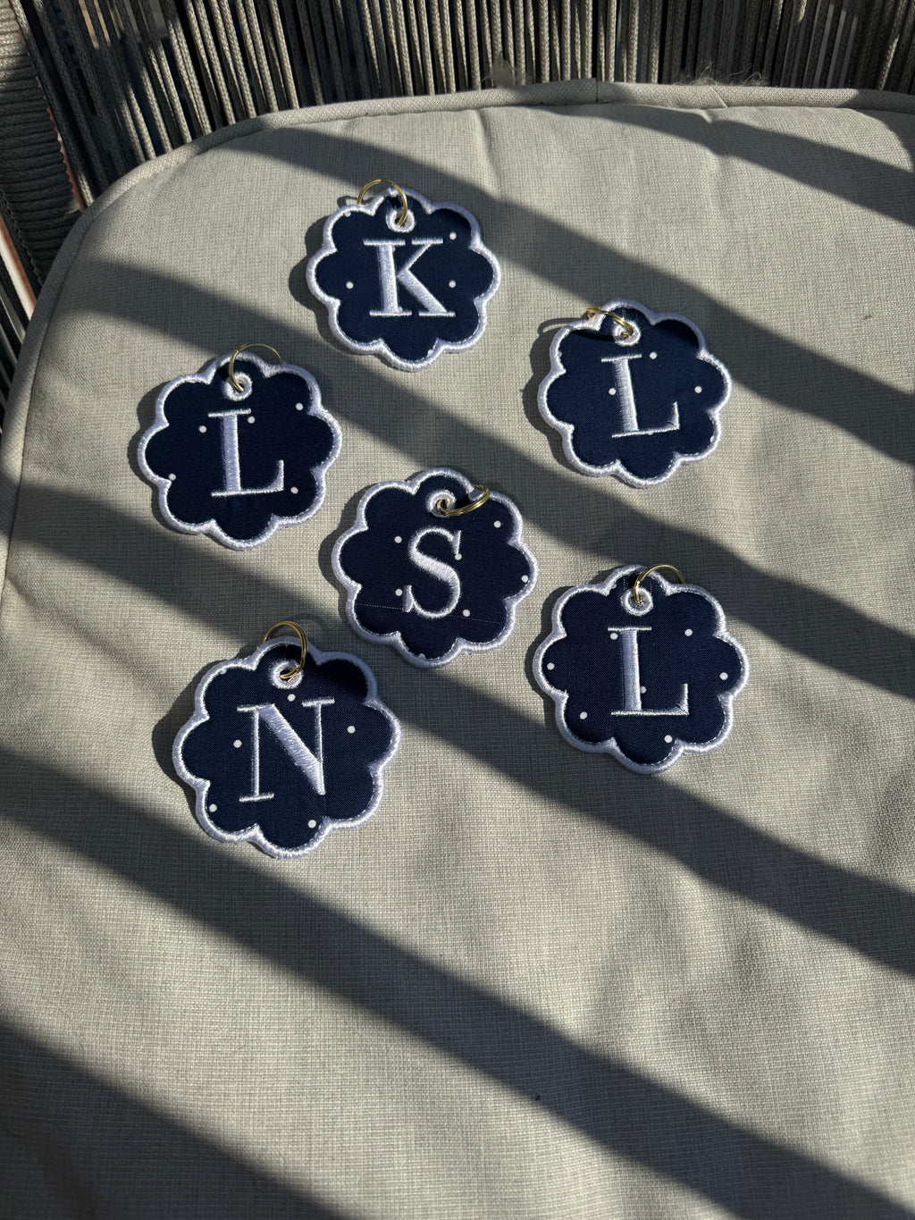 Polka Dot Bag Tag