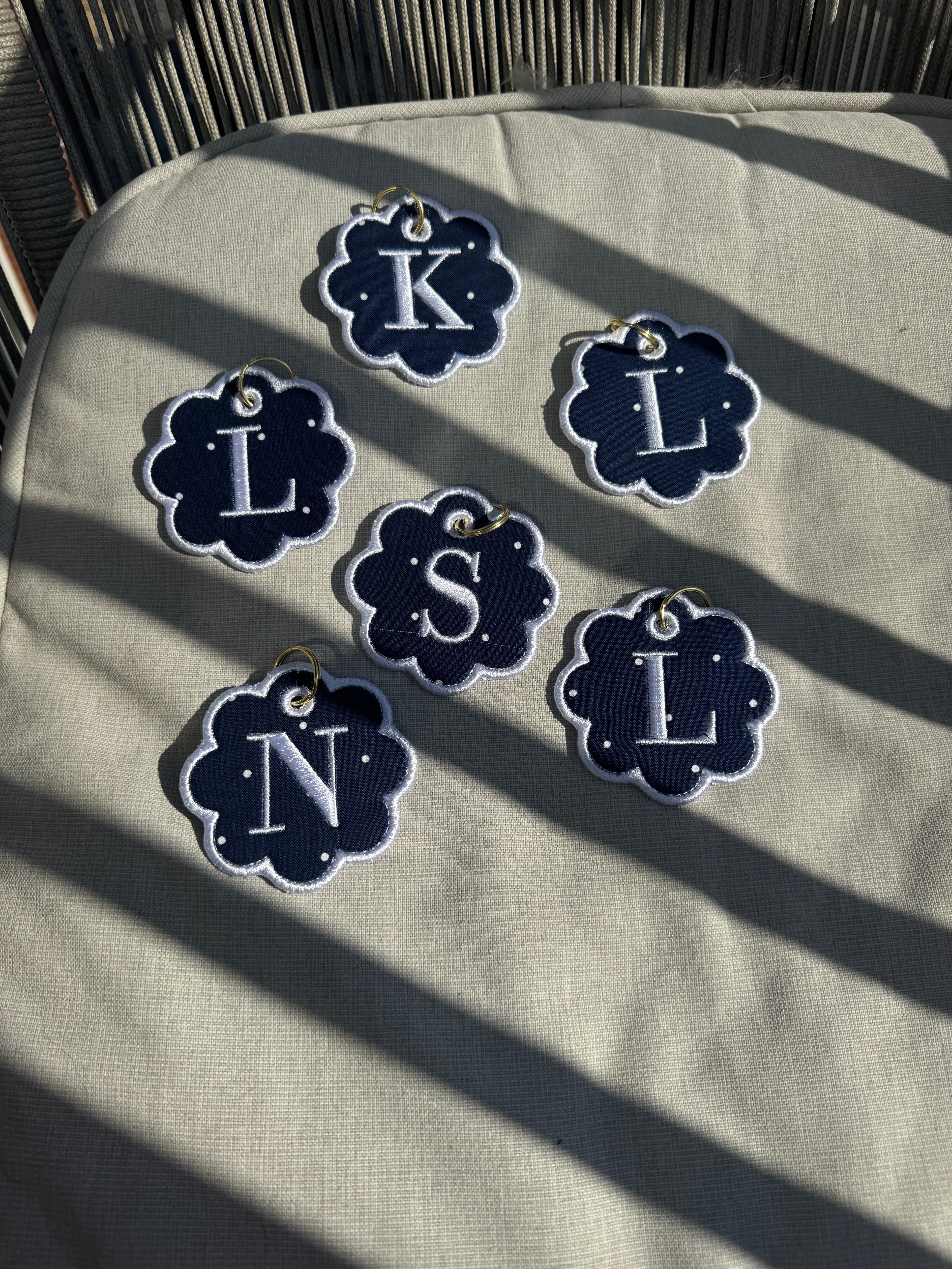 Polka Dot Bag Tag