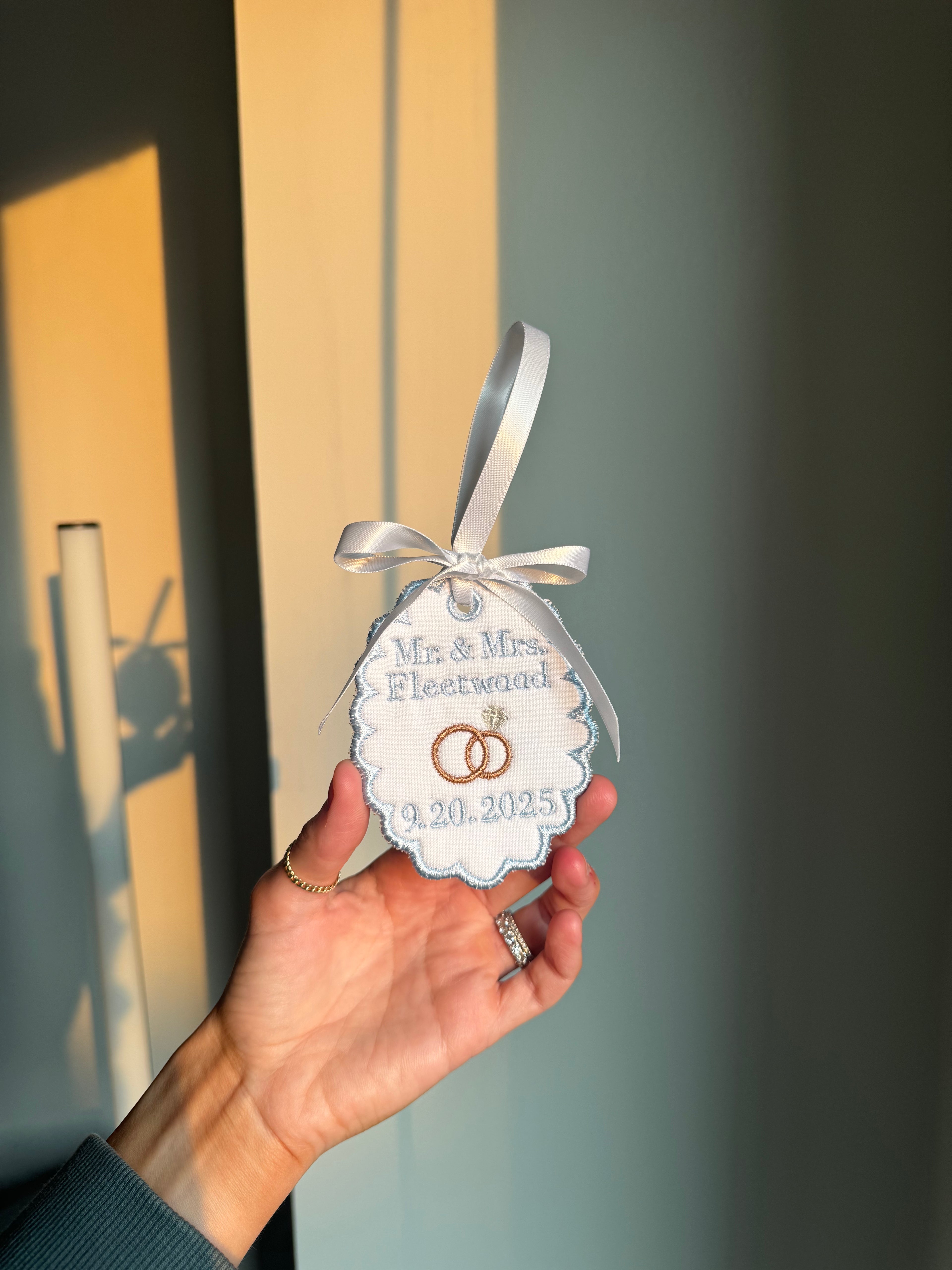 Personalized Wedding Ornament