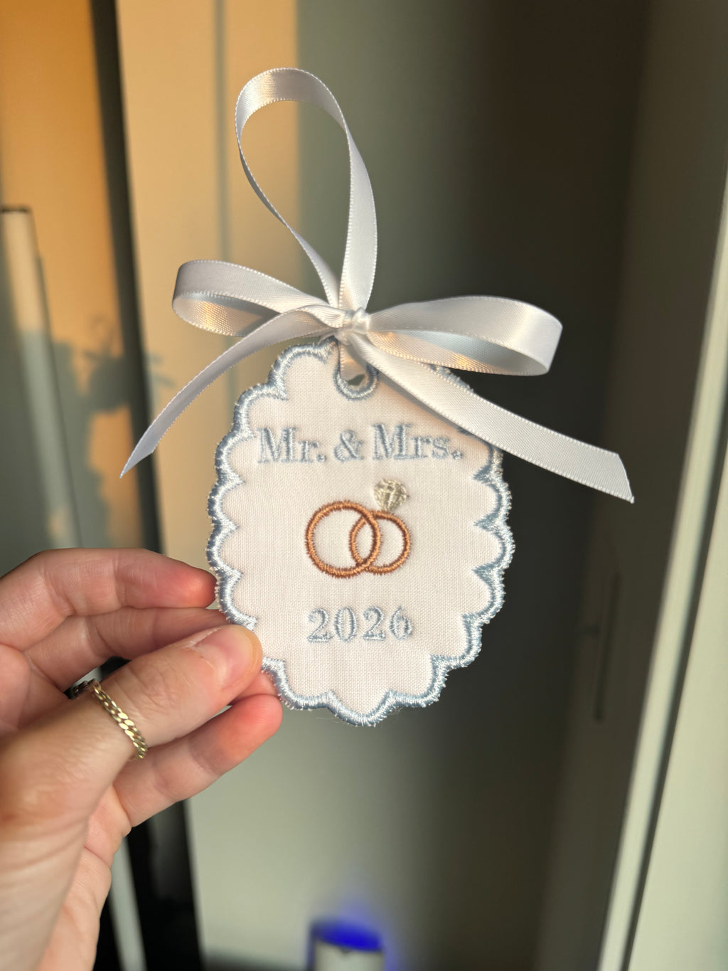 Wedding Ornament year