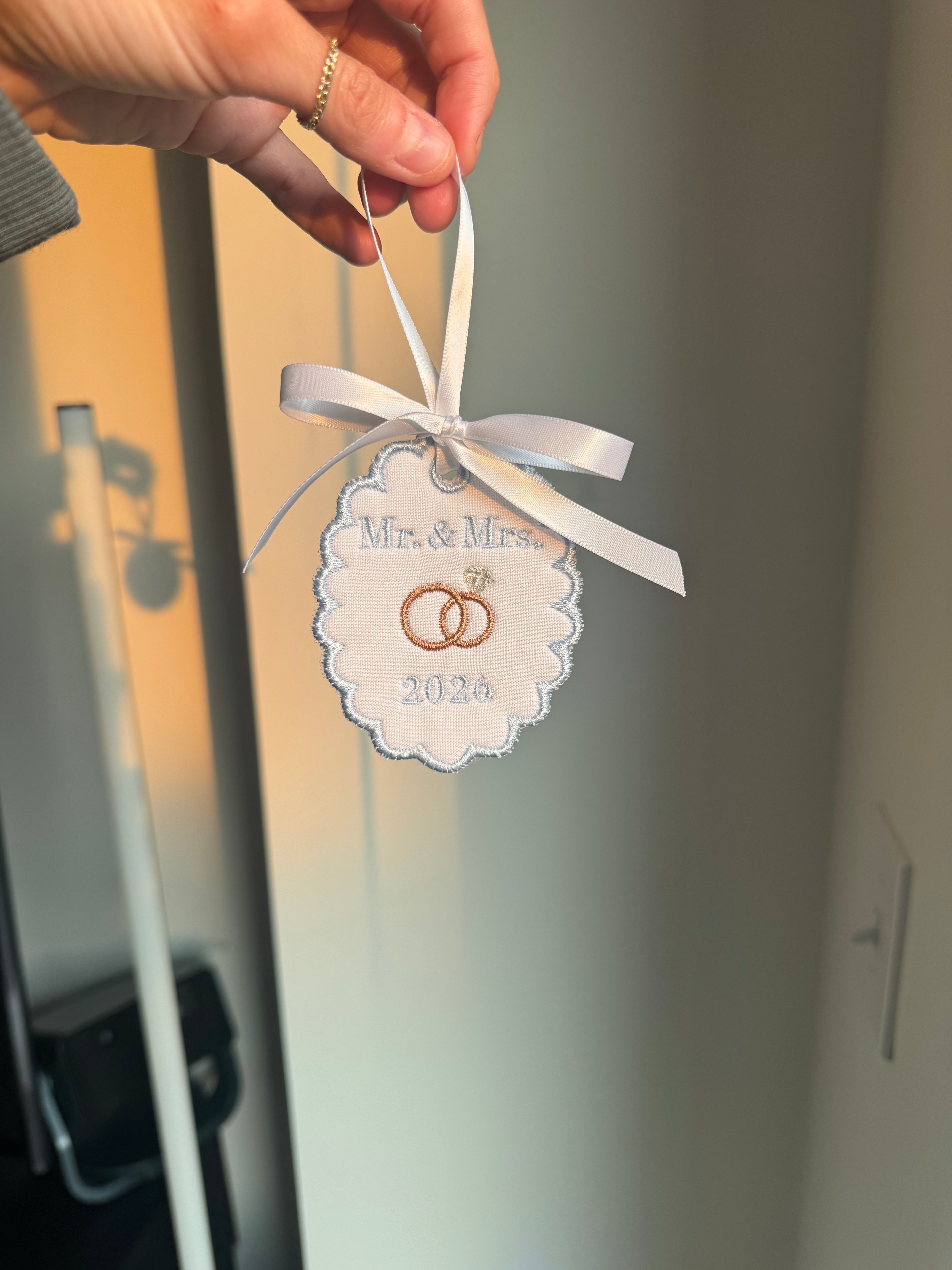 Wedding Ornament year