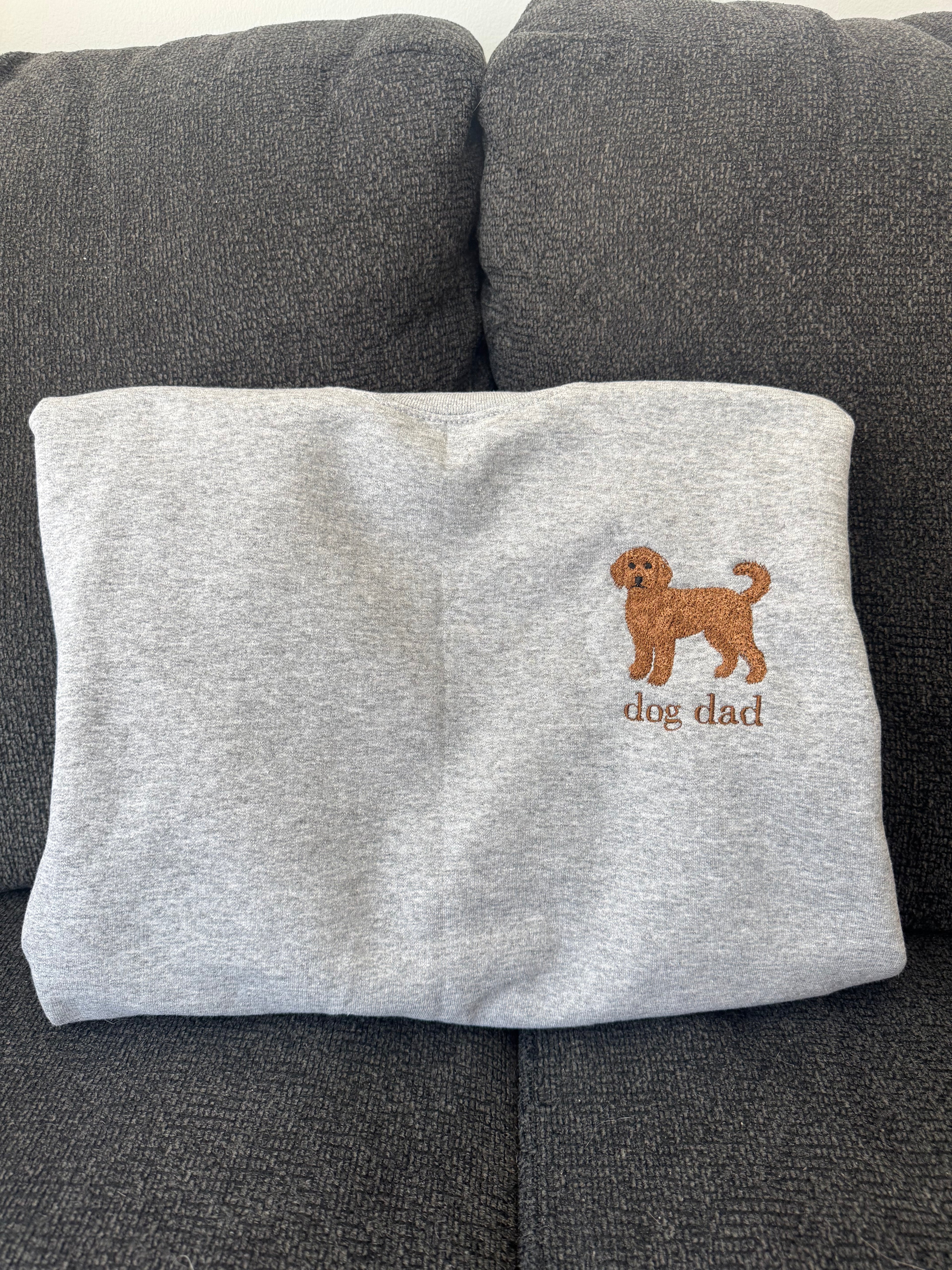 Dog dad doodle sweatshirt