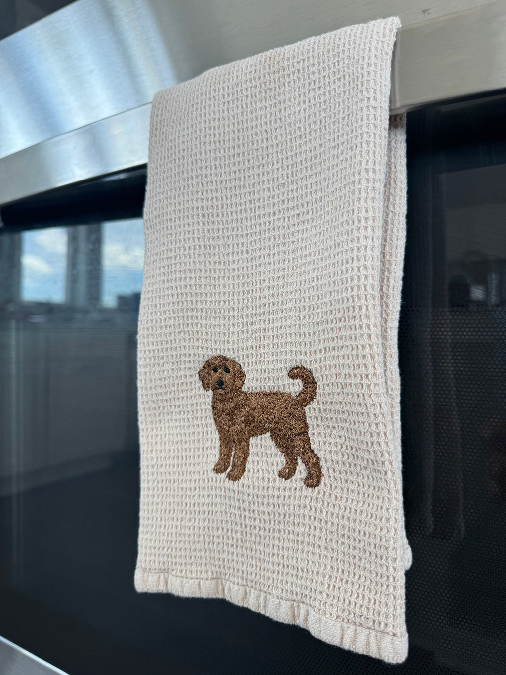 Doodle kitchen towel
