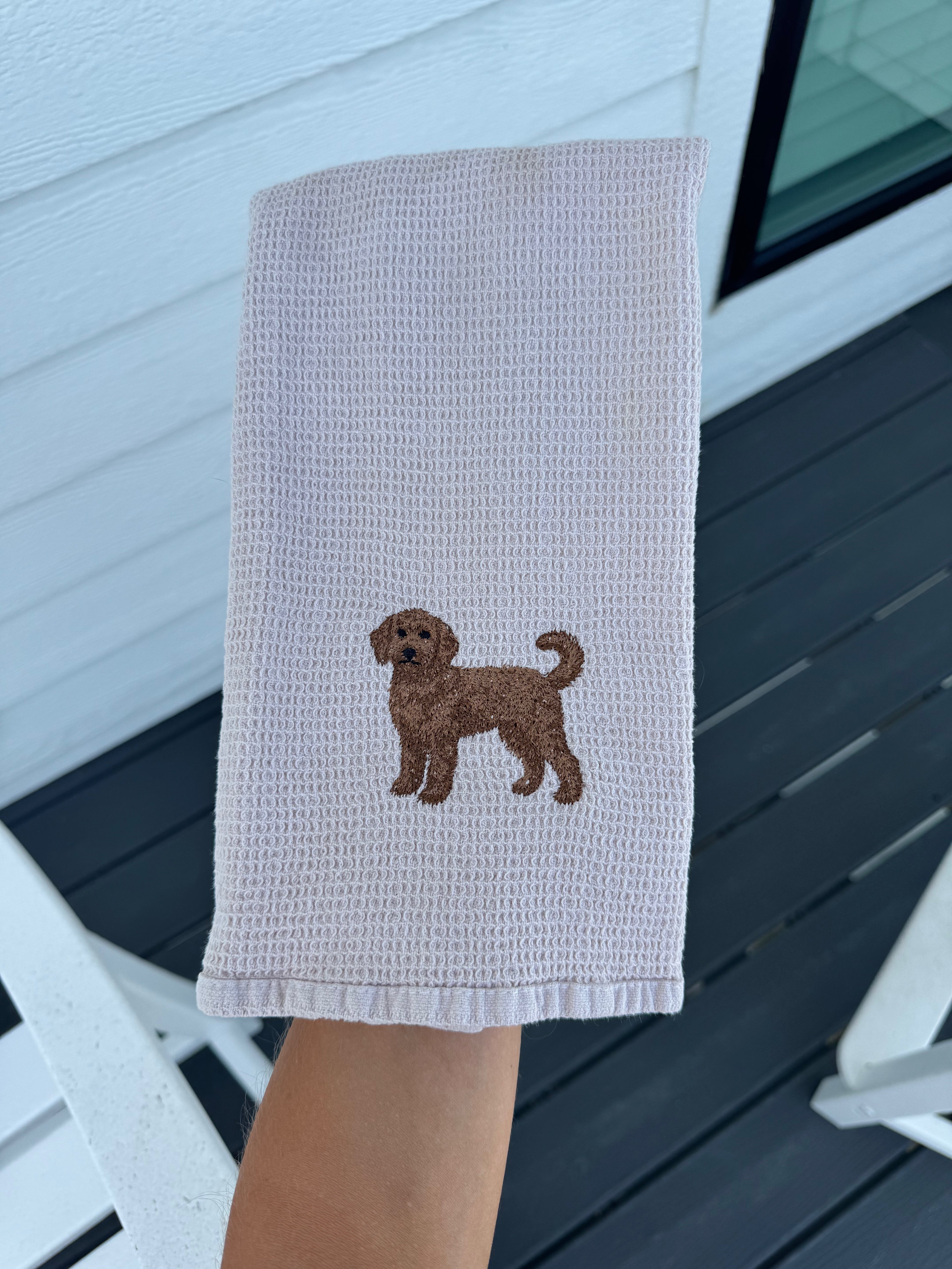 Doodle kitchen towel